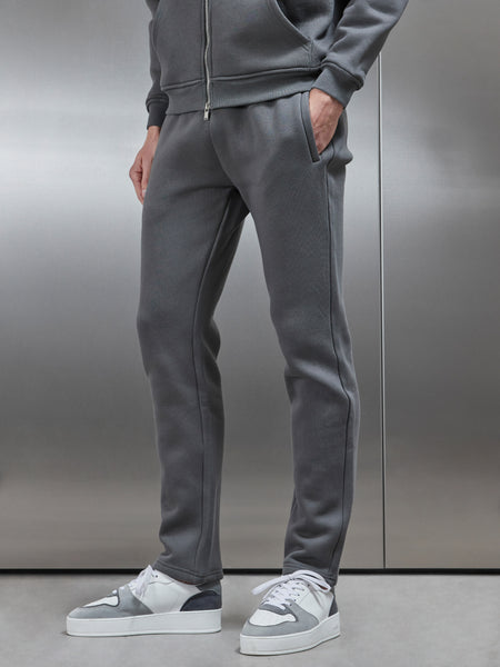 Relaxed Straight Leg Jogger in Grey