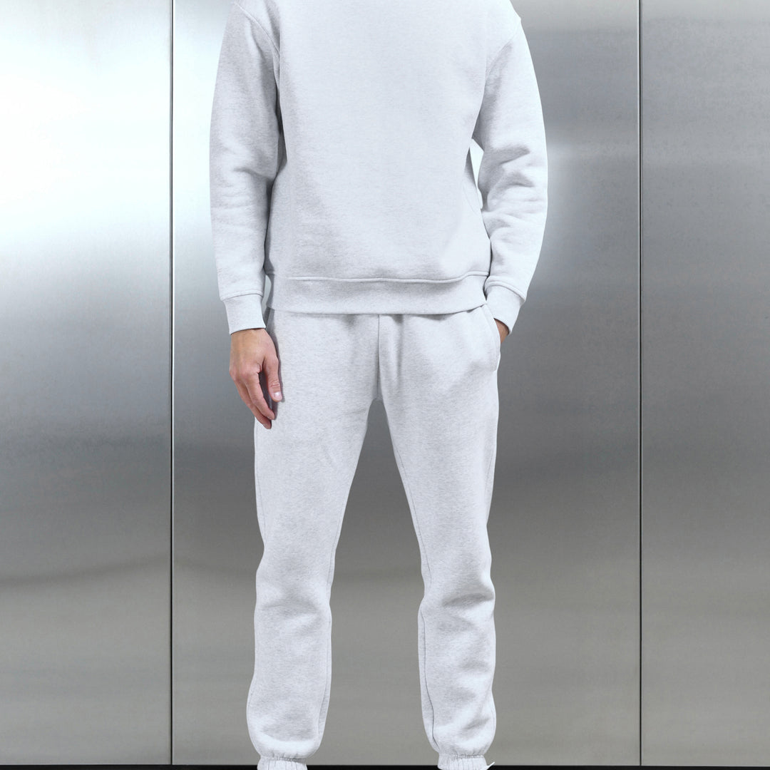 Relaxed Fit Jogger in Marl Grey