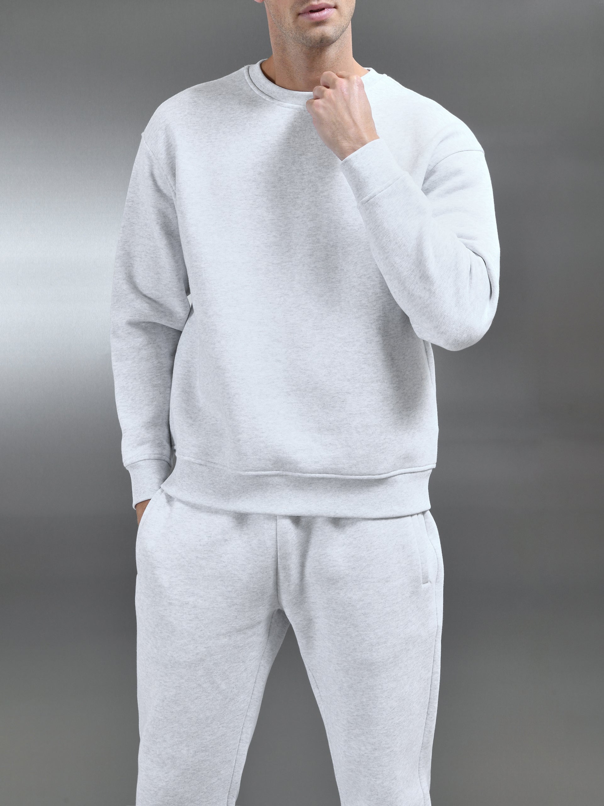 Grey marl outlet sweatshirt