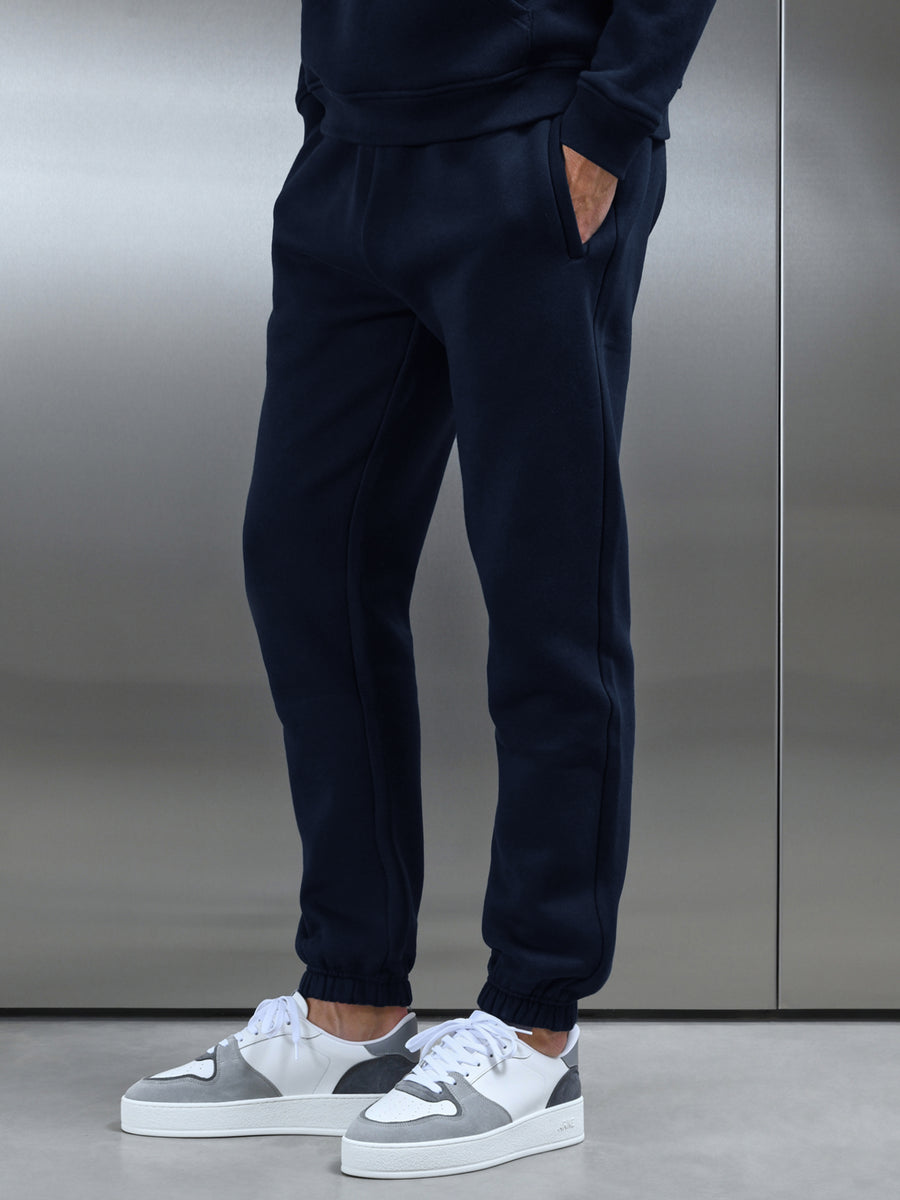 Relaxed Fit Jogger in Navy