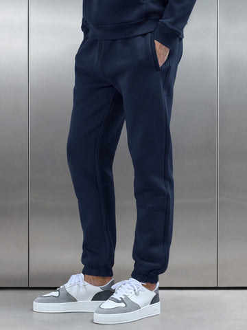 Relaxed Fit Jogger in Navy