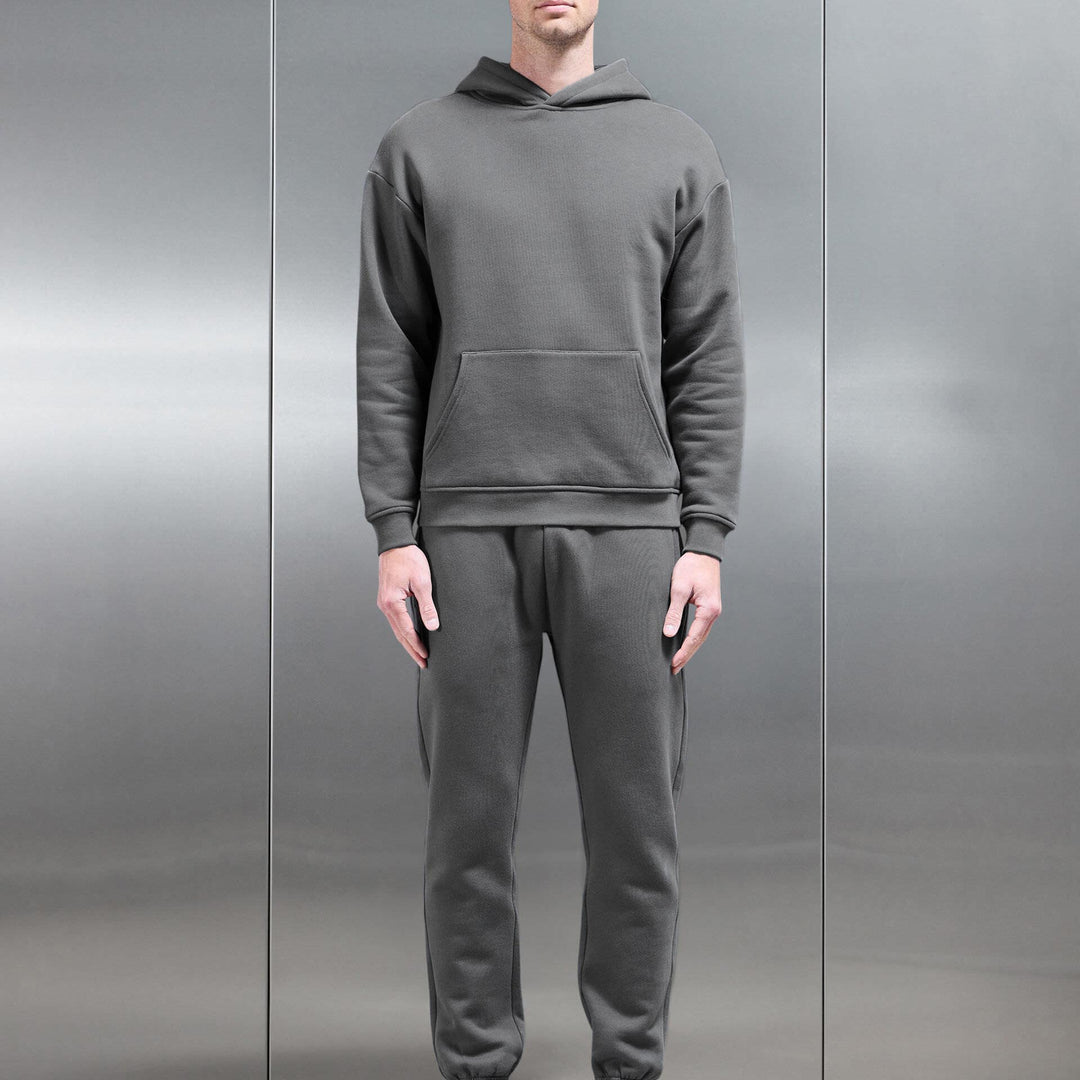 Relaxed Fit Hoodie in Grey