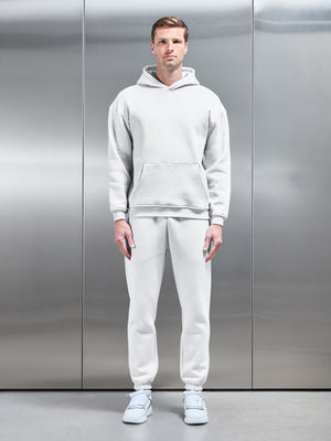 Relaxed Fit Hoodie in Mid Grey