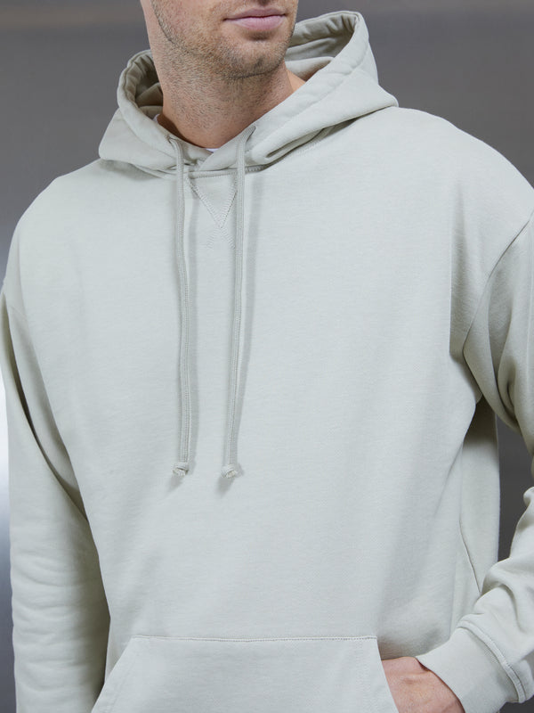 Relaxed Fit Hoodie in Sage