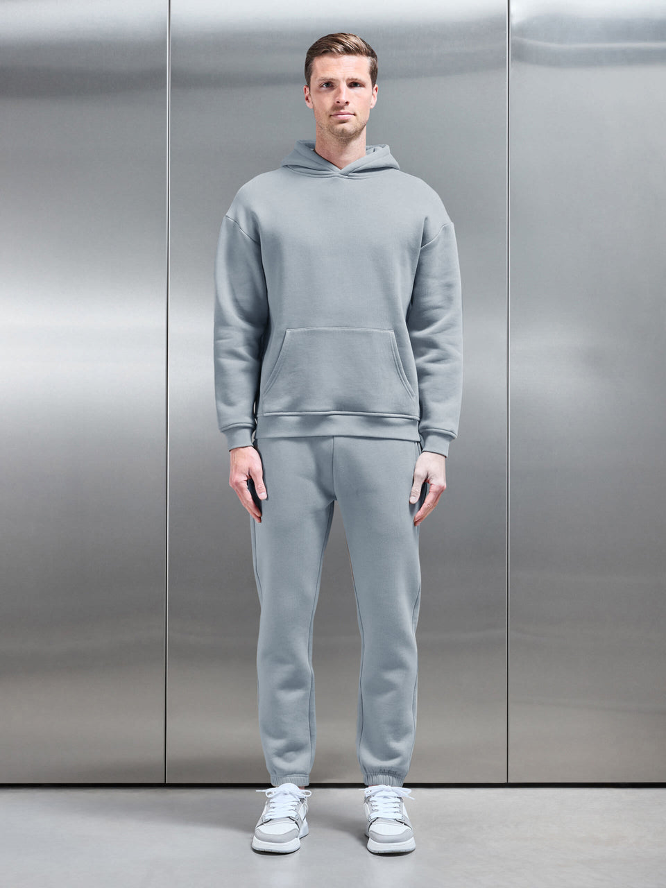 Relaxed Fit Hoodie in Coast Blue