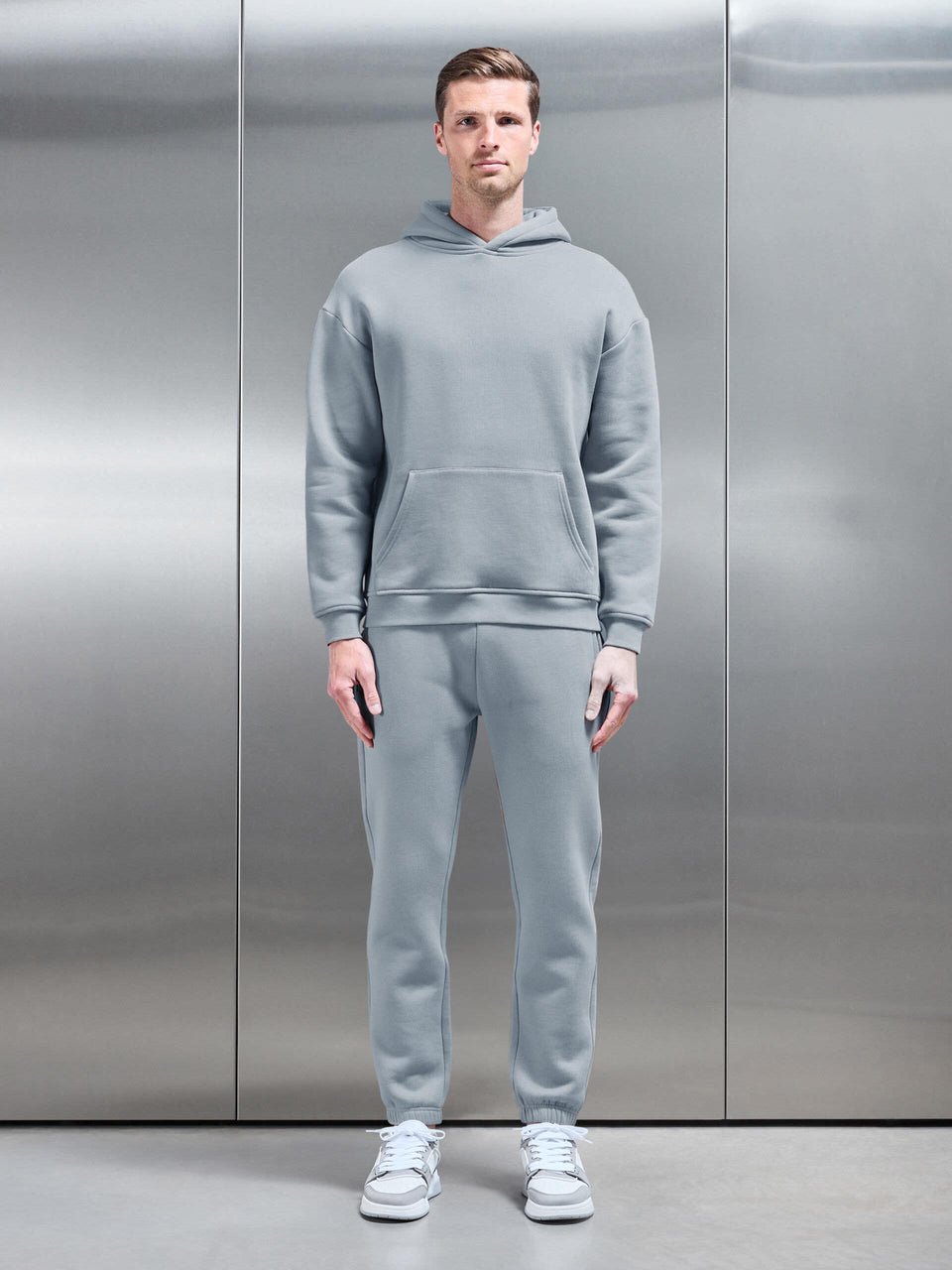 Relaxed Fit Hoodie in Coast Blue