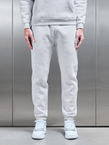 Relaxed Fit Jogger in Marl Grey