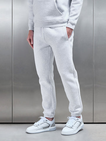 Relaxed Fit Jogger in Marl Grey