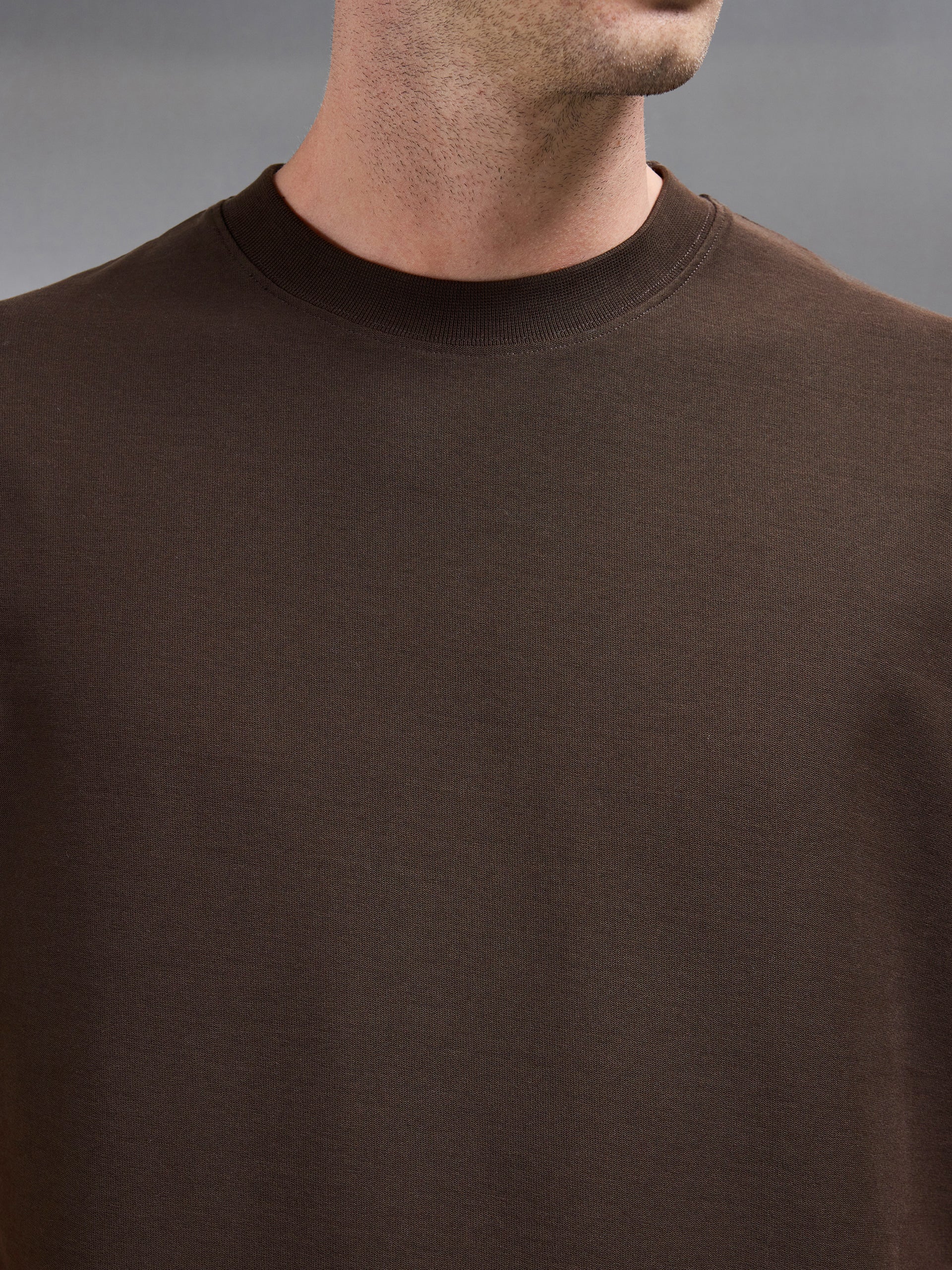 Relaxed Fit T-Shirt in Brown