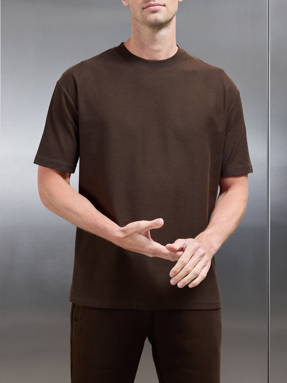 Relaxed Fit T-Shirt in Brown