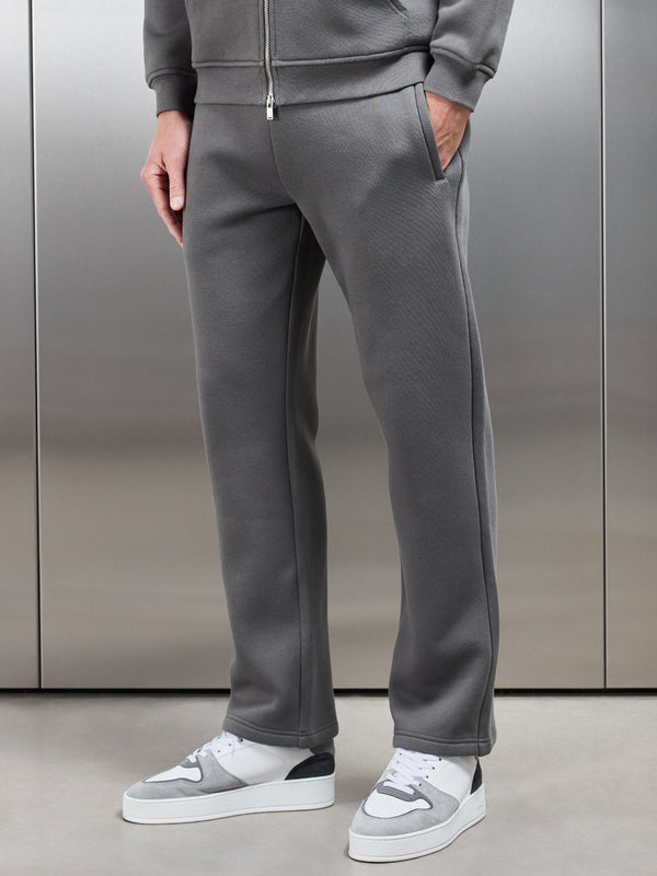 Relaxed Fit Straight Leg Jogger in Grey