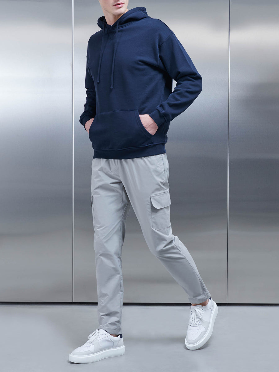 Relaxed Nylon Cargo Pant in Mid Grey ARNE