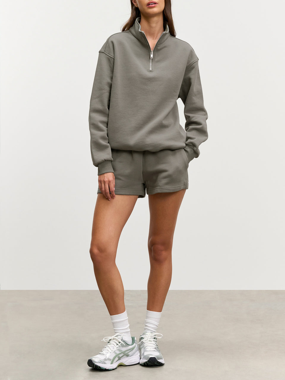 Womens Relaxed Jersey Short in Sage