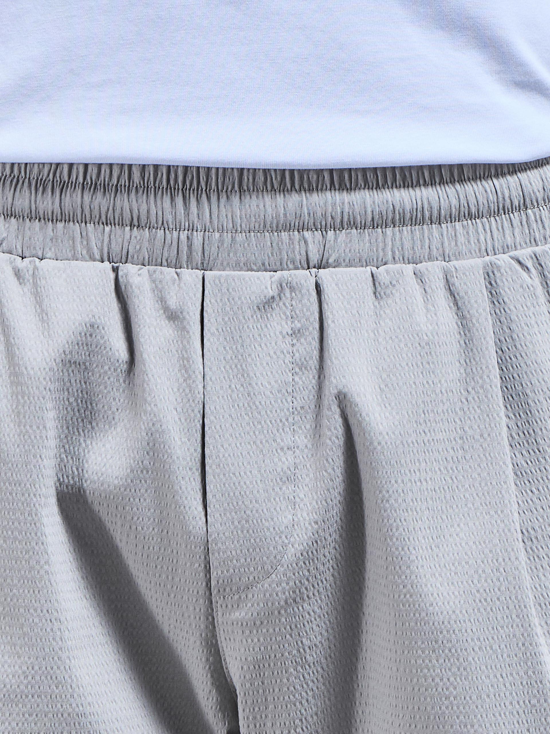 Seersucker Trouser in Stone