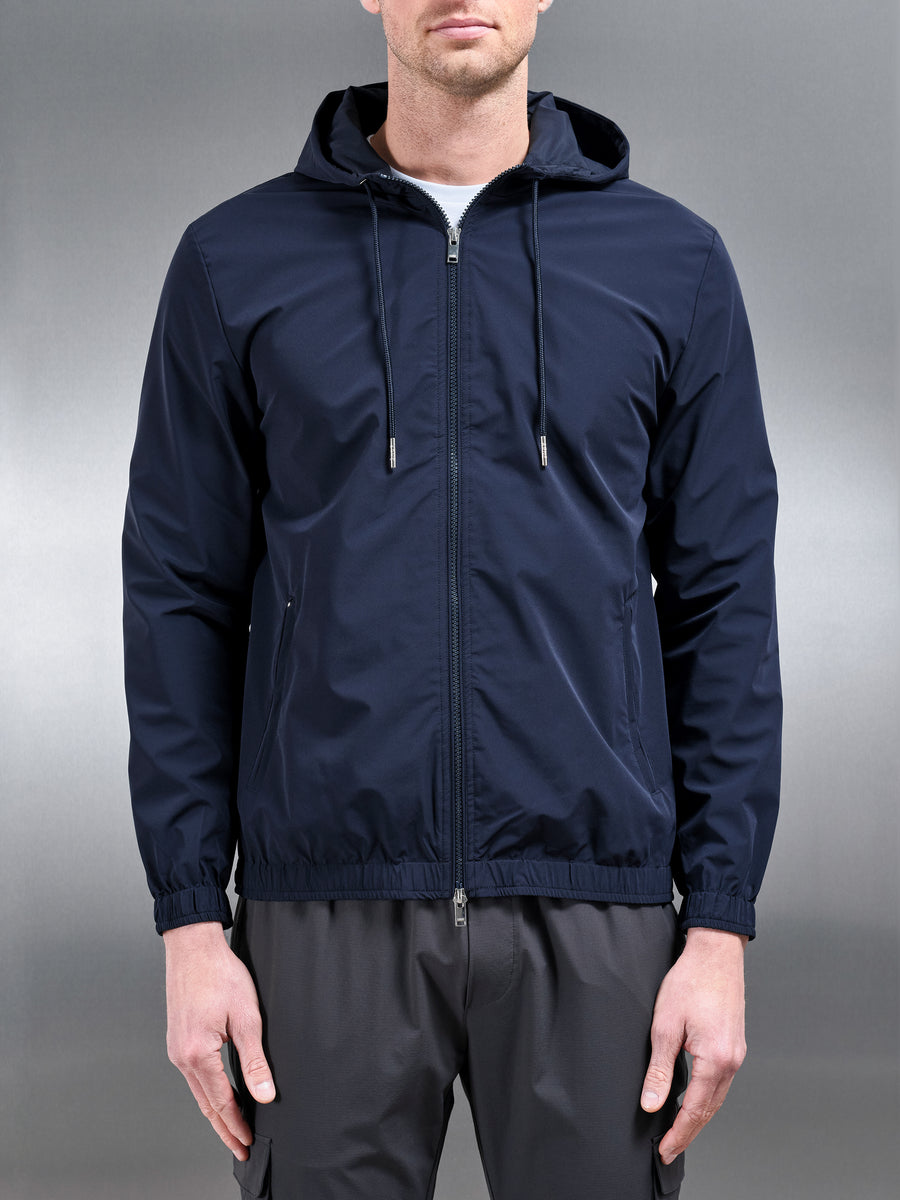 Shell Windbreaker in Navy