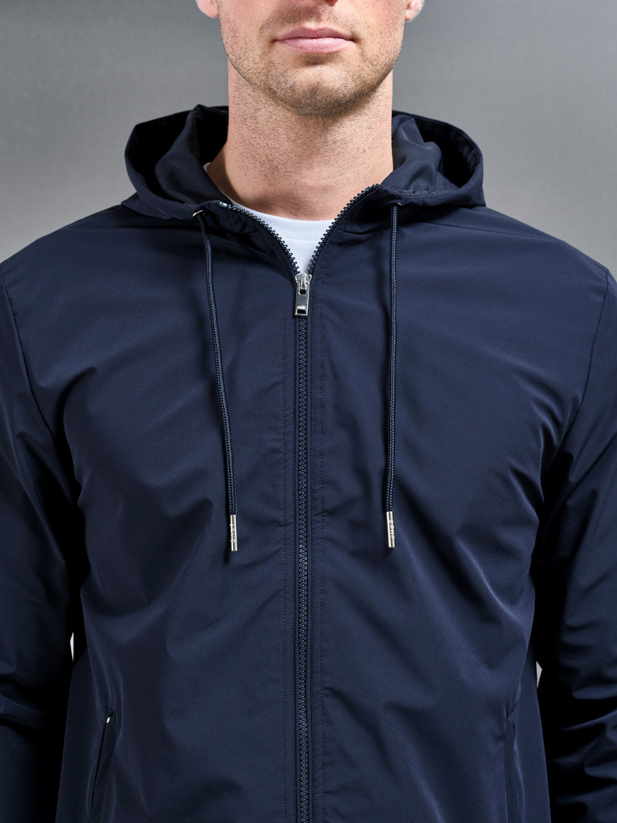 Shell Windbreaker in Navy