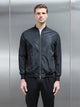 Shell Bomber Jacket in Black