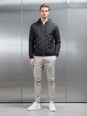 Shell Windbreaker in Black