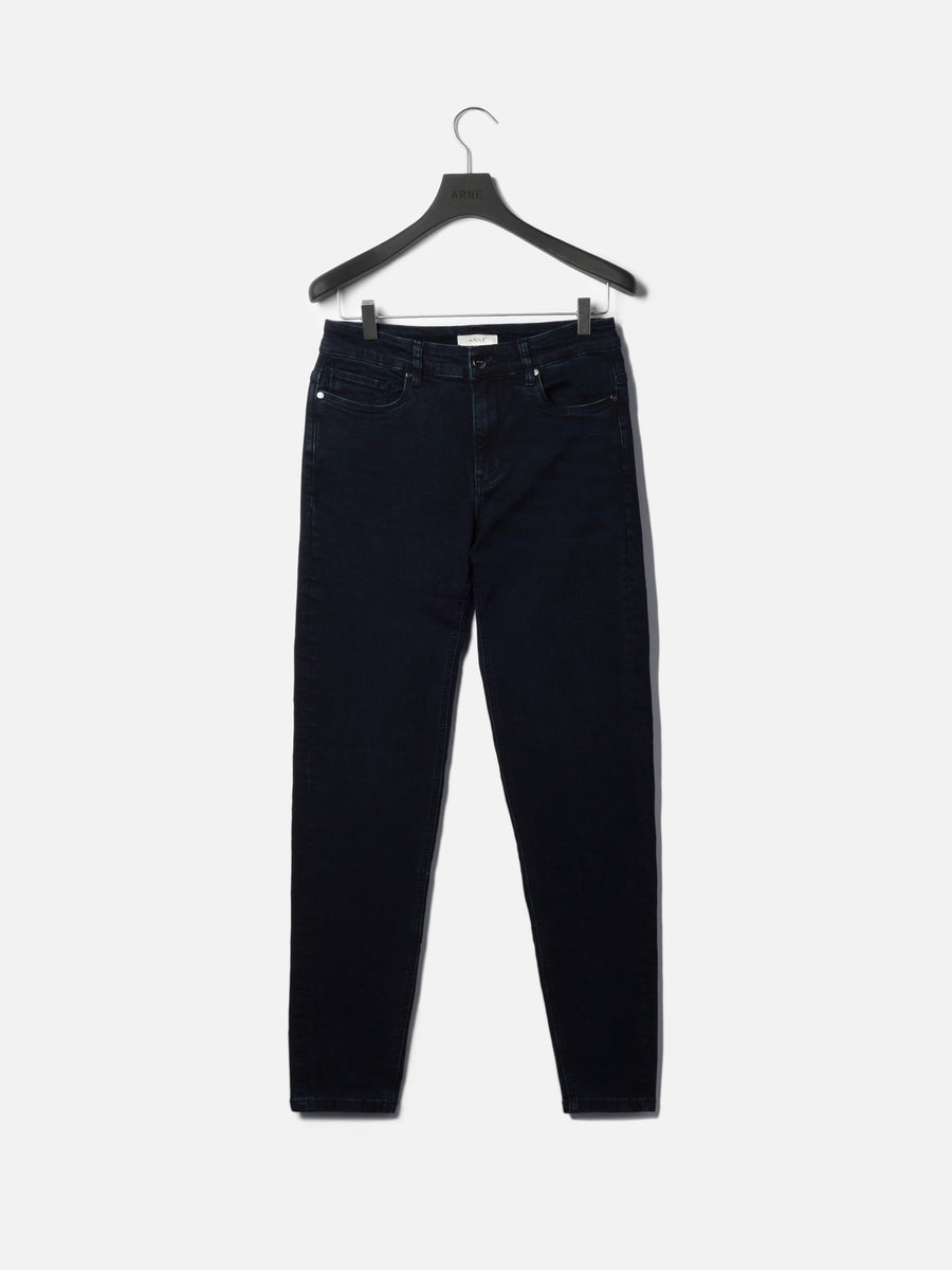 Slim Fit Denim Jeans in Navy