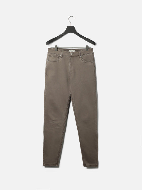 Slim Fit Denim Jeans in Olive