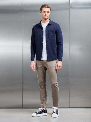 Slim Fit Denim Jeans in Olive