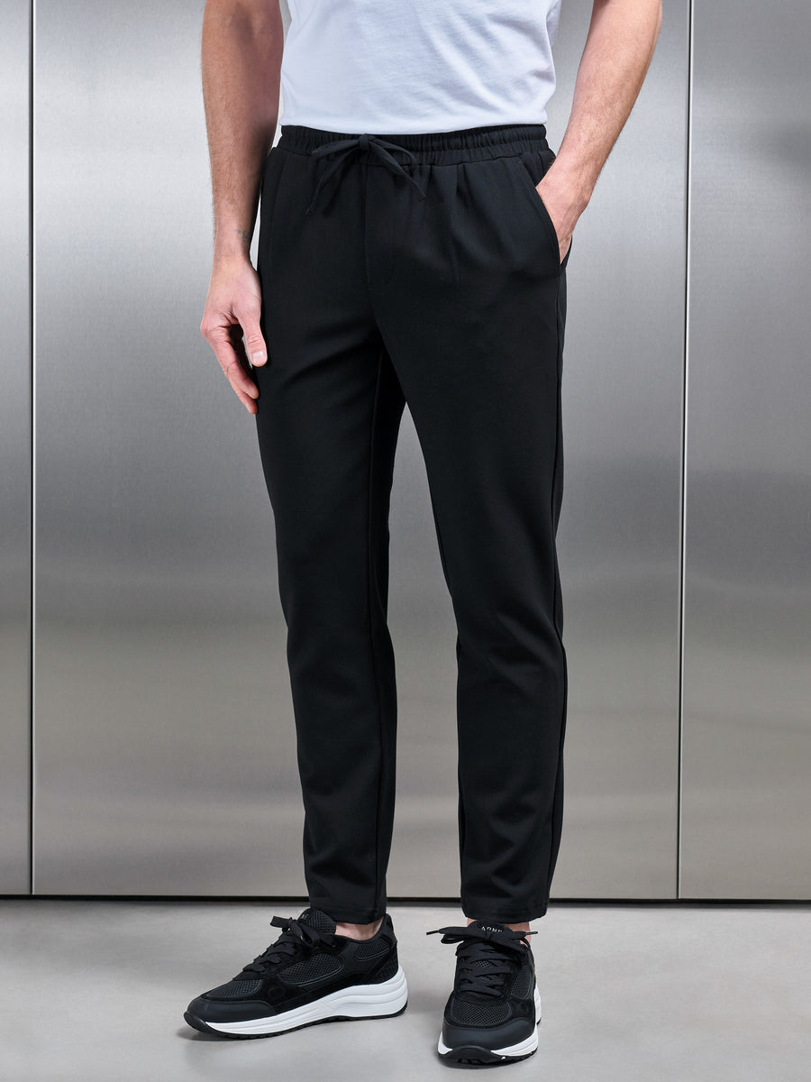 Smart Casual Trouser in Black