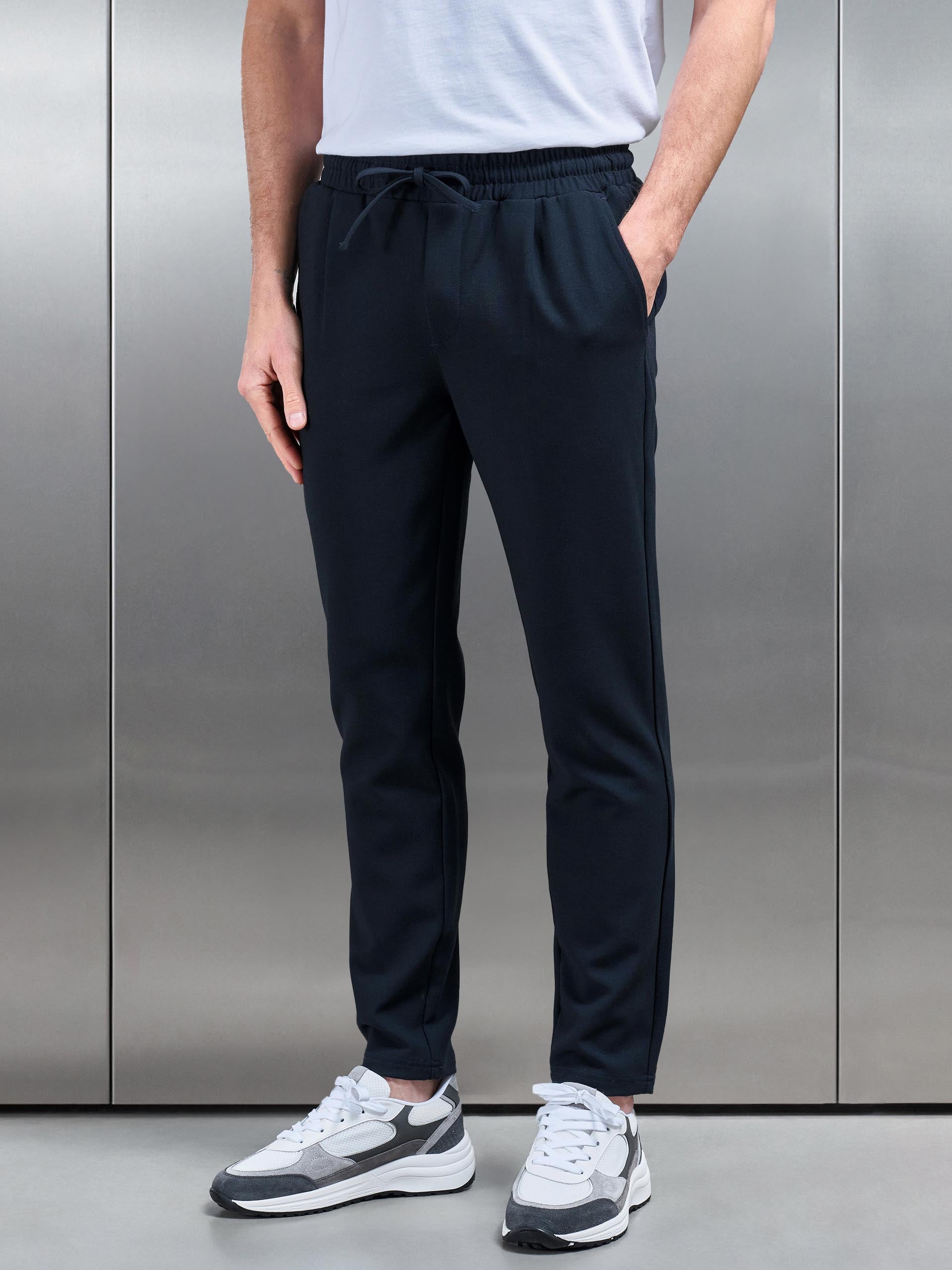 Smart Casual Trouser in Navy