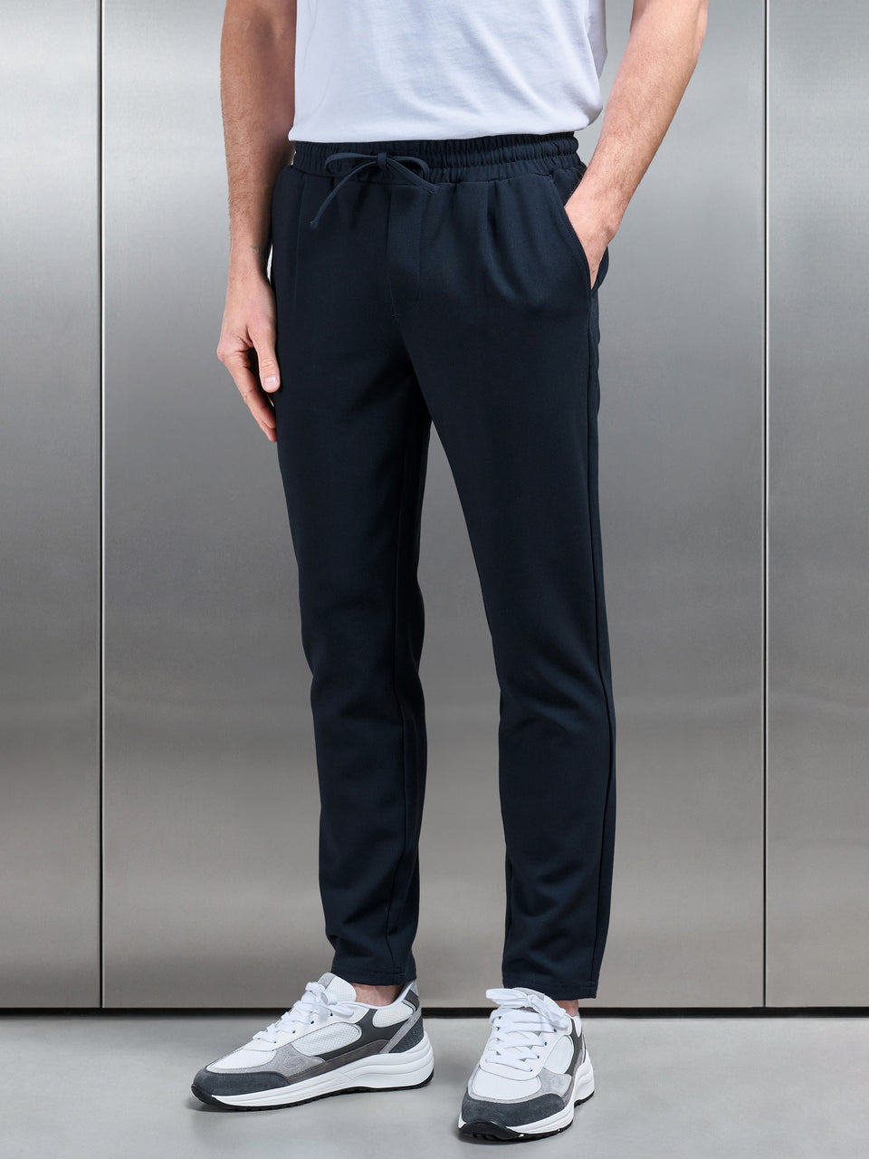 Smart Casual Trouser in Navy