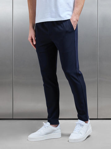 Smart Drawstring Trouser in Navy