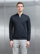 Smart Jersey Bomber Jacket in Black