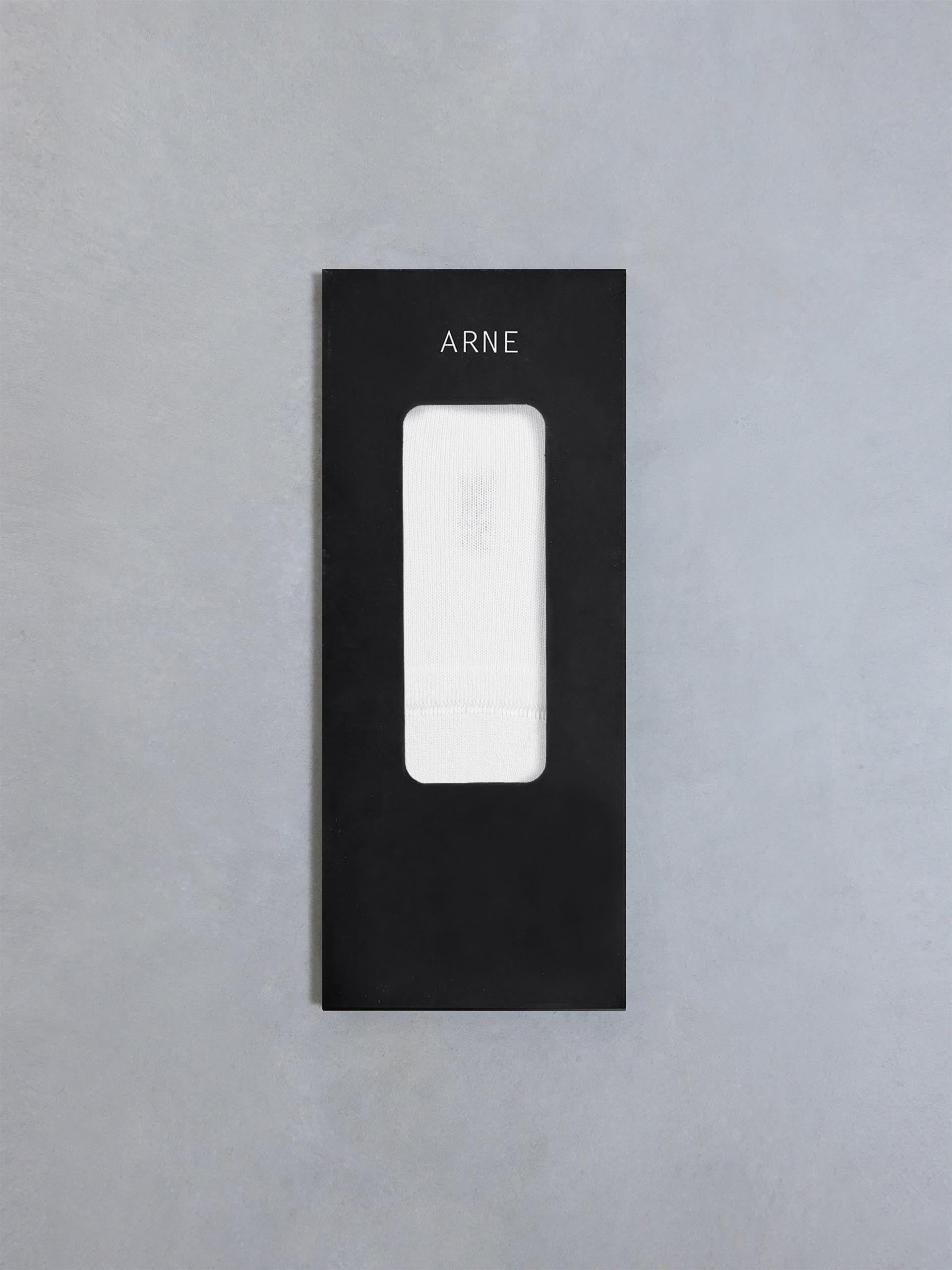 3 Pack No Show Sock in White