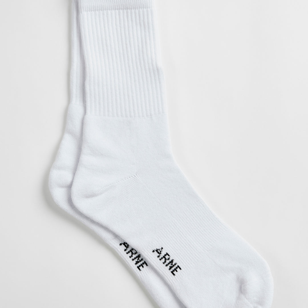 3 Pack ARNE Socks in White