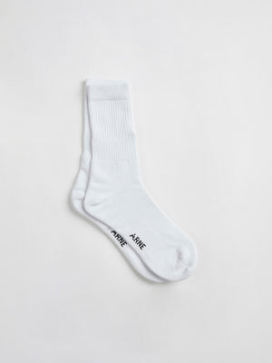 3 Pack ARNE Socks in White