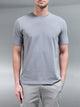 Stretch Slim Fit Cotton T-Shirt in Grey