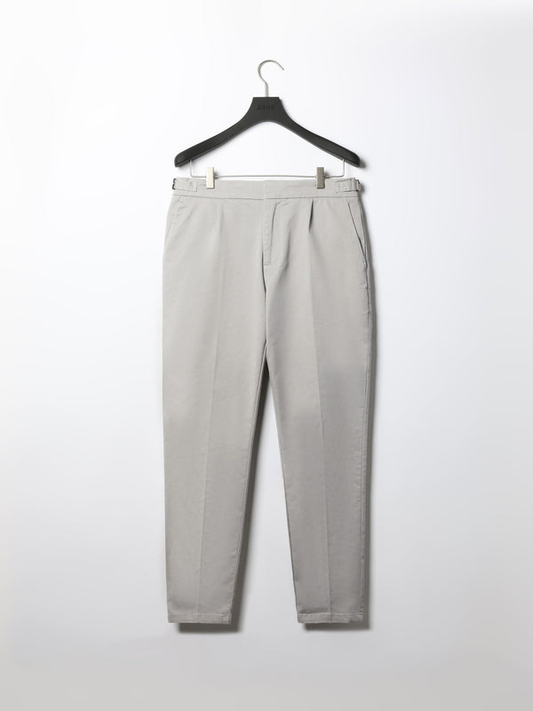 Side Adjuster Tailored Chino Trouser in Stone