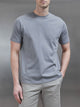 Slim Fit Cotton T-Shirt in Grey