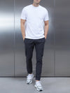 Slim Fit Cotton T-shirt in White