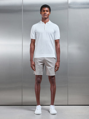 Tailored Chino Short in Taupe