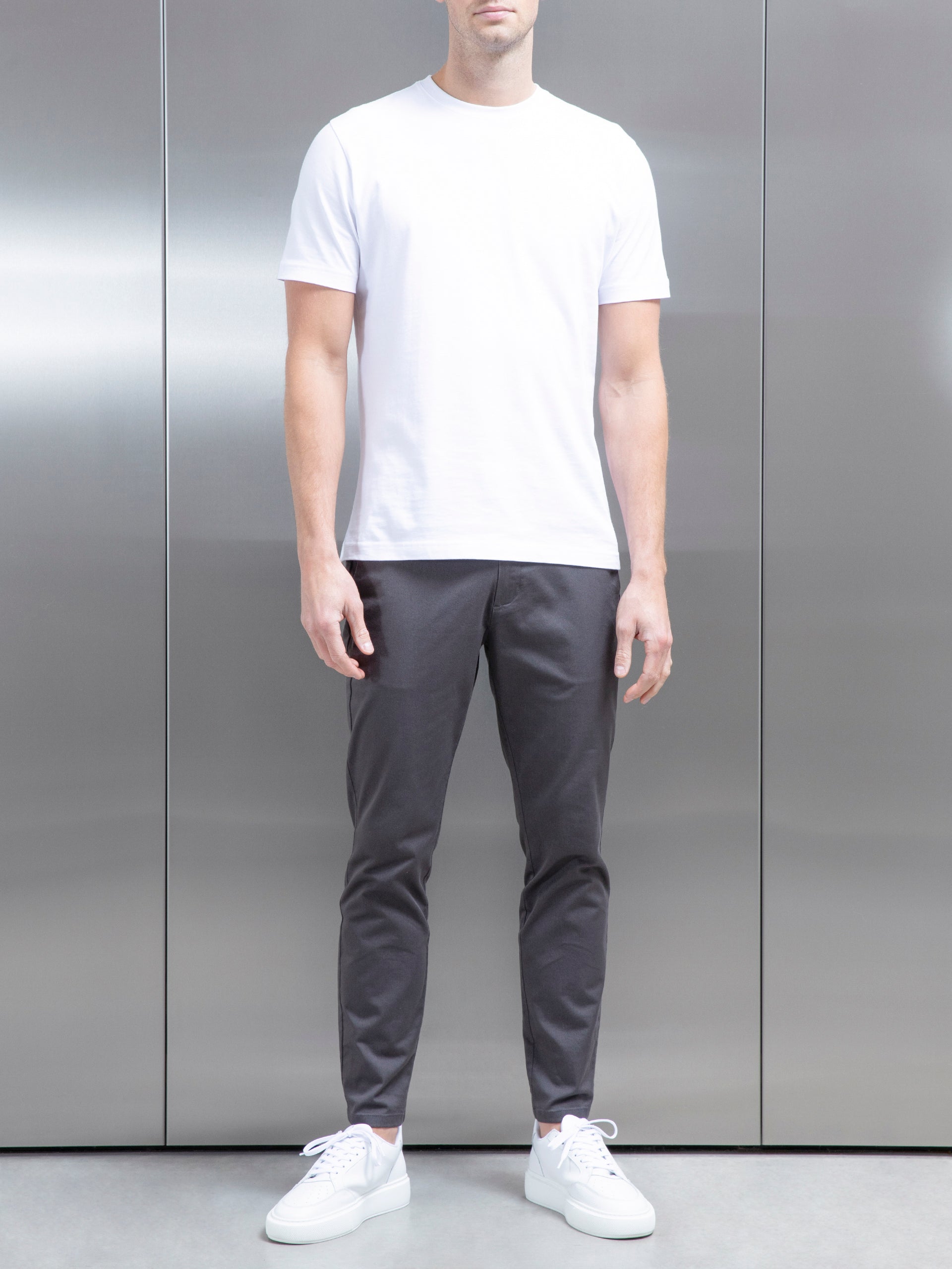 Charcoal best sale grey chinos