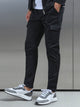 Tailored Cotton Cargo Pant in Black
