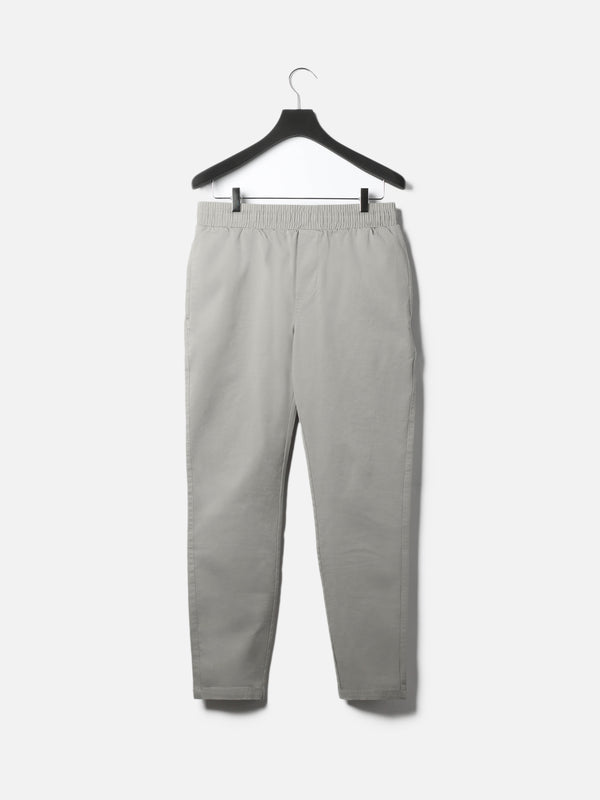 Tailored Drawstring Chino Trouser in Stone