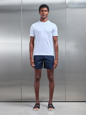 Tailored Side Adjuster Swim Short in Navy