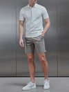 Tailored Chino Short in Taupe