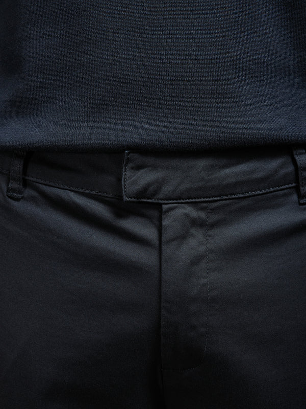 Tailored Chino Trouser in Black