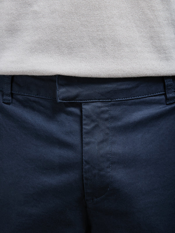 Tailored Chino Trouser in Navy