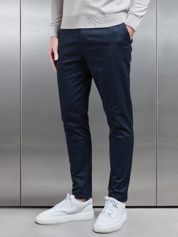 Slim Fit Tailored Trouser in Navy