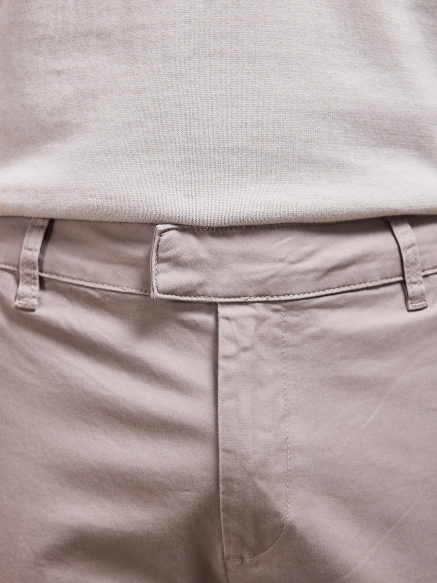 Tailored Chino Trouser in Taupe