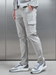 Tailored Cotton Cargo Pant in Stone