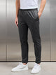 Tailored Drawstring Chino Trouser in Grey