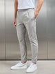 Tailored Drawstring Chino Trouser in Stone